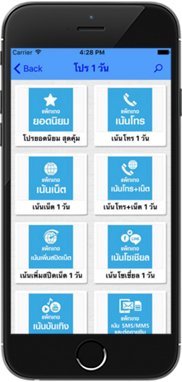 โปรแฮปปี้ขายดี - Keeate โมบายแอพสำเร็จรูป - รับทำแอพ iPhone, iPad (iOS), Android